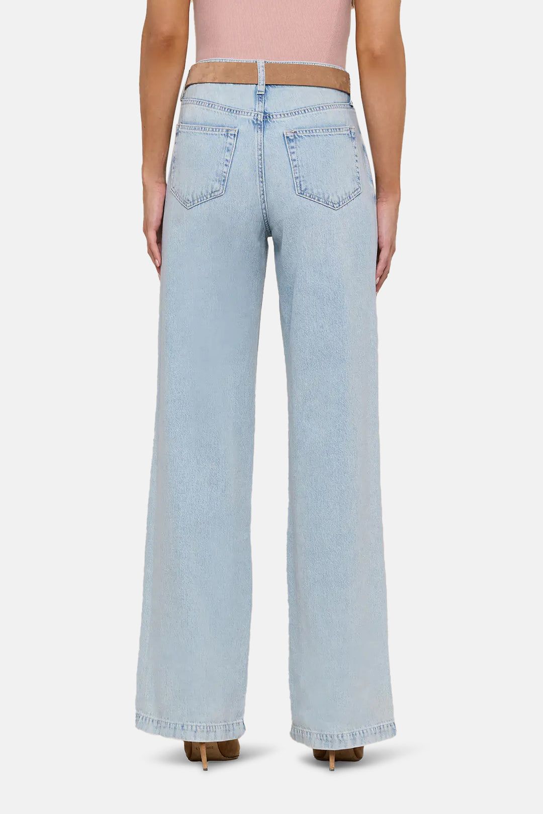 Scottie Wide-Leg Jean Lago