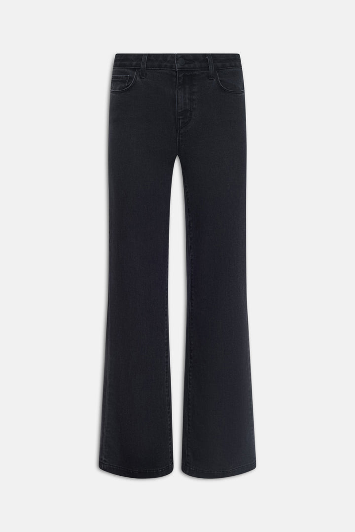 Scottie Wide-Leg Jean Washed Black