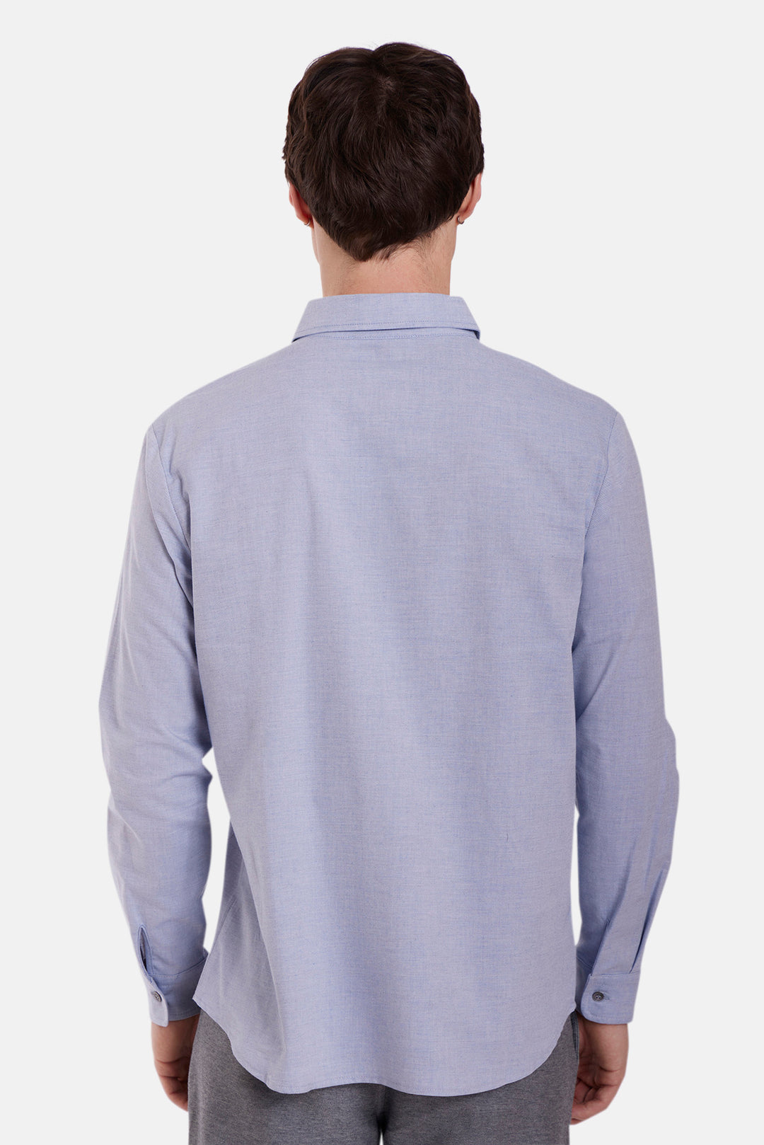 Scribner Flannel Shirt Light Slate