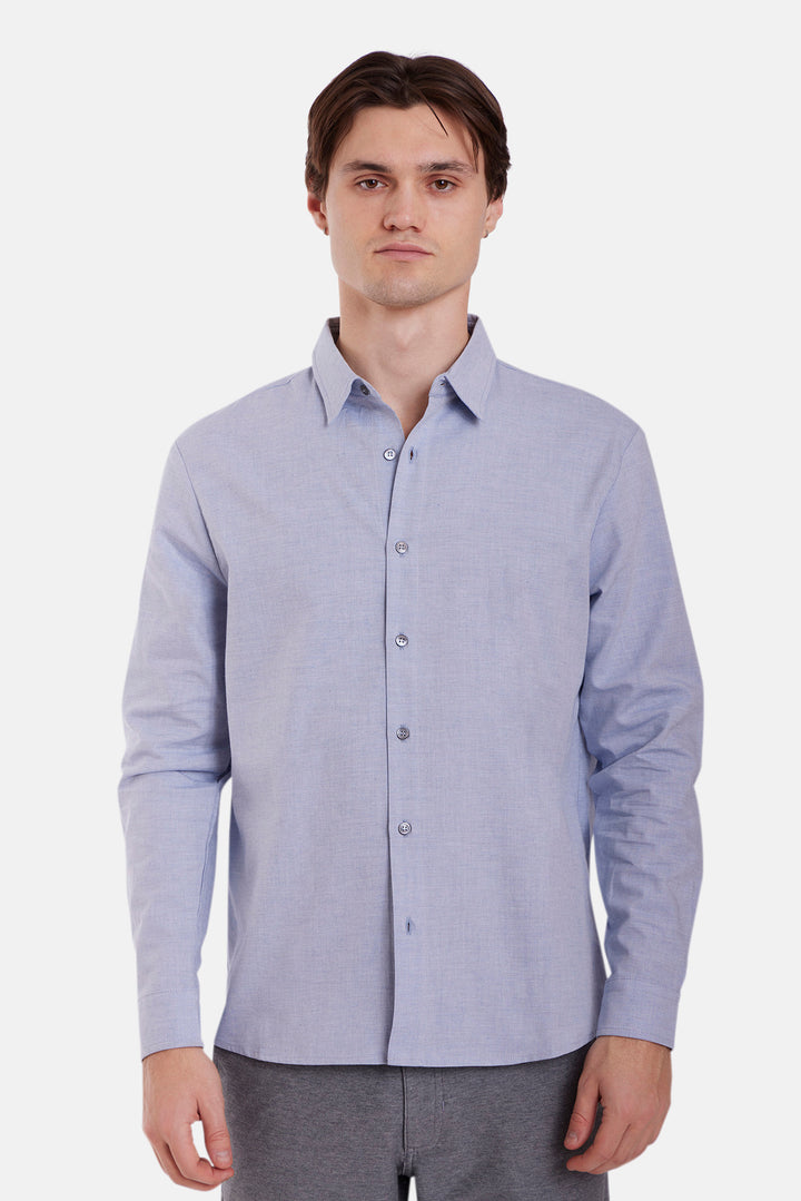 Scribner Flannel Shirt Light Slate