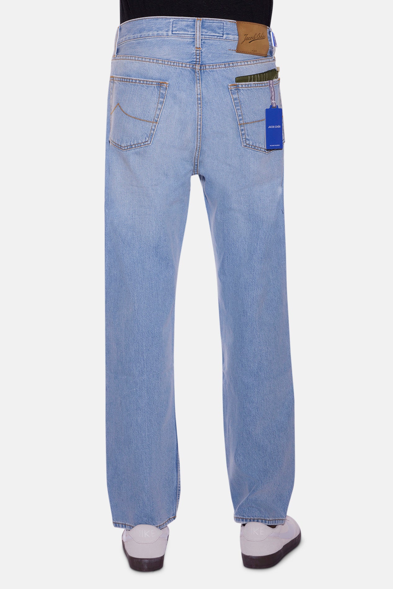 Jacob Cohen Sean 12.5oz Straight Leg Vintage Light Blue – blueandcream