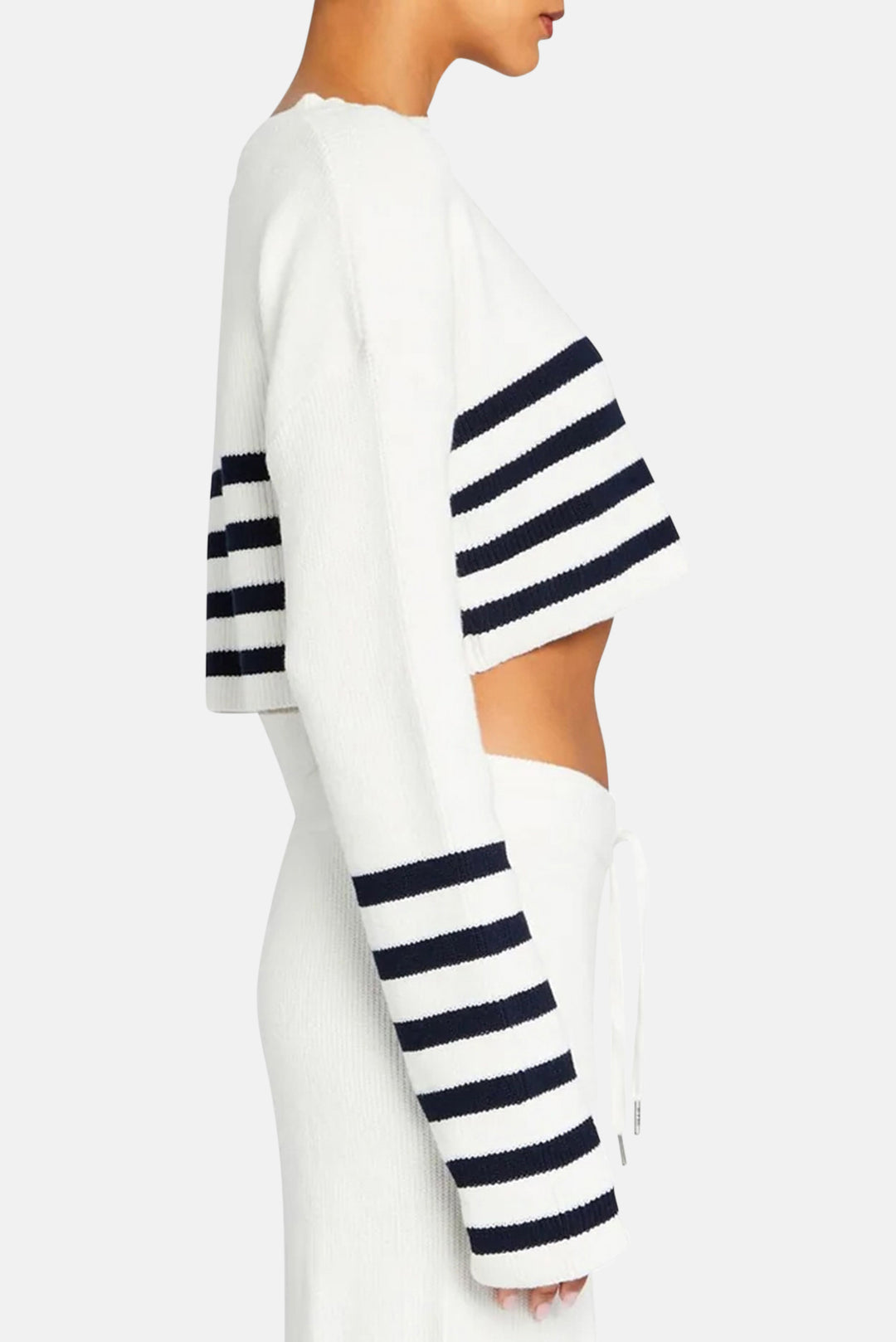 Sharlie Sweater White/Navy