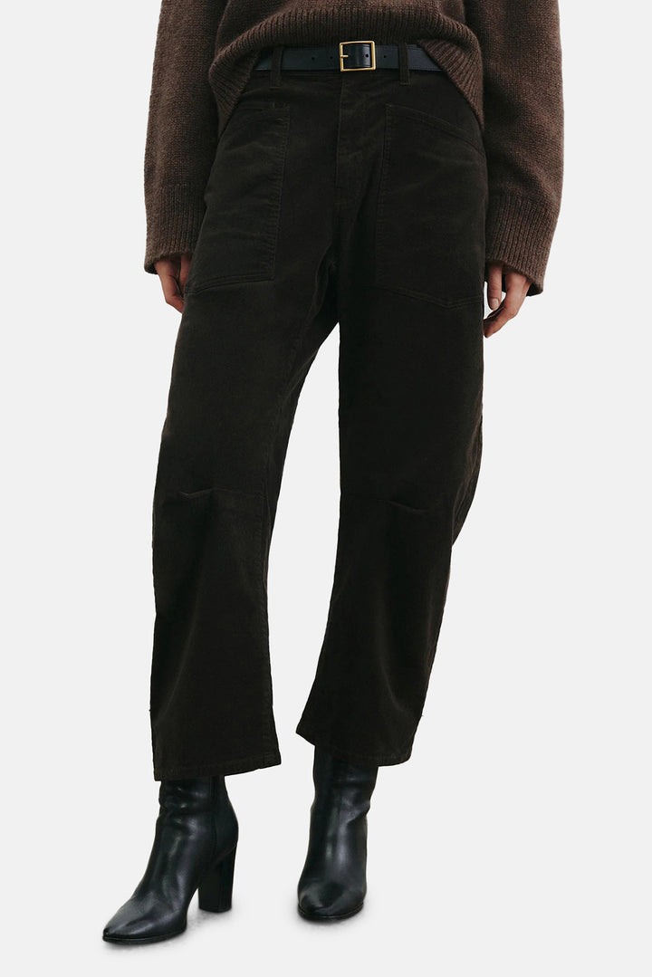 Shon Corduroy Pant Chocolate Brown