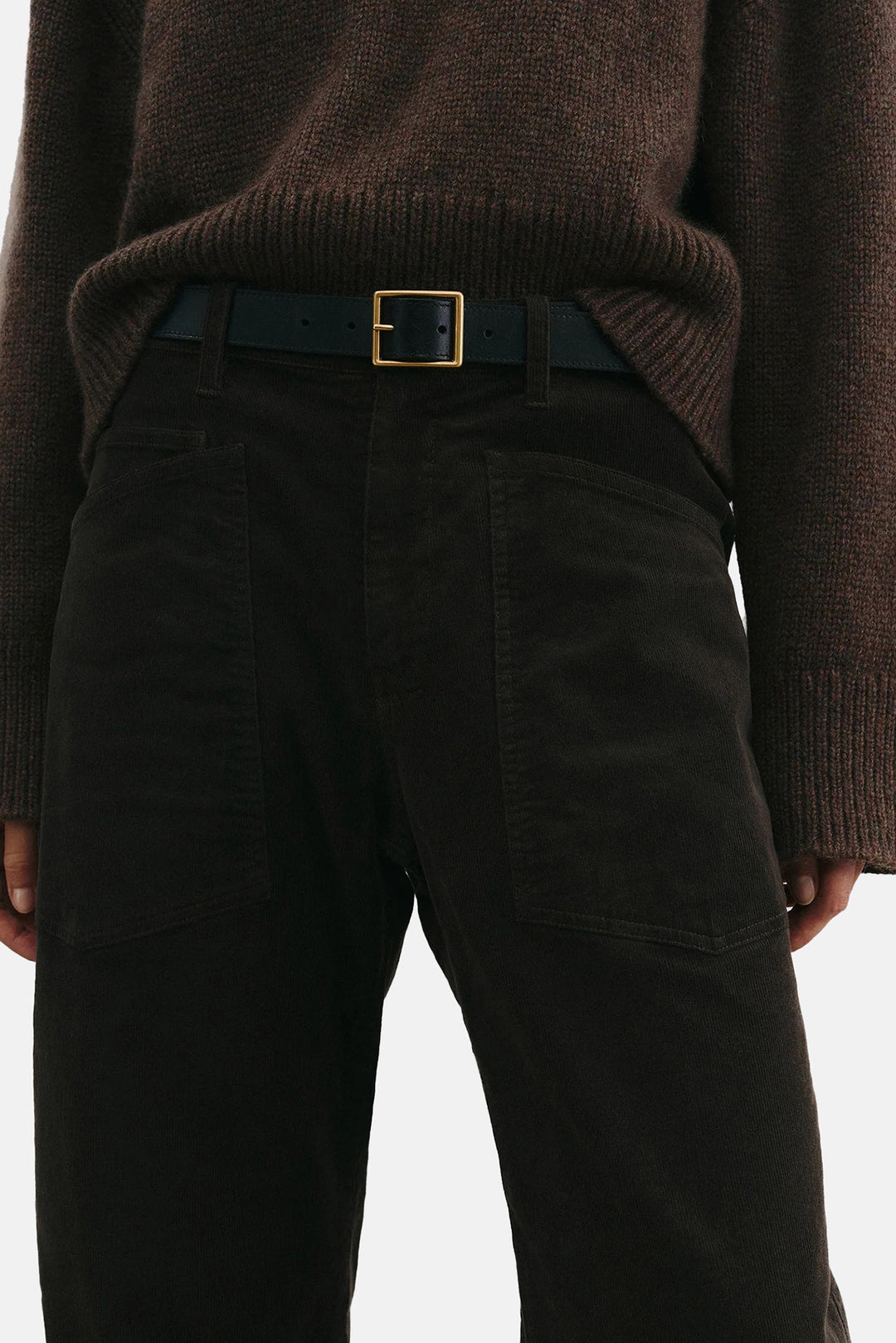 Shon Corduroy Pant Chocolate Brown