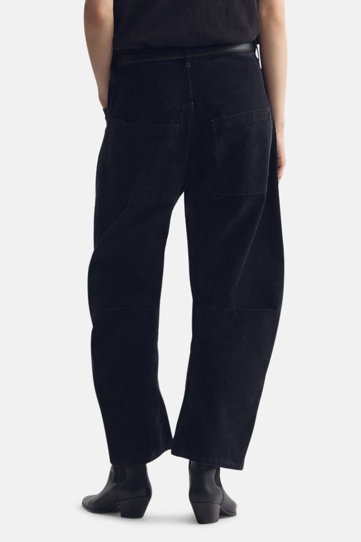 Shon Corduroy Pant Dark Charcoal