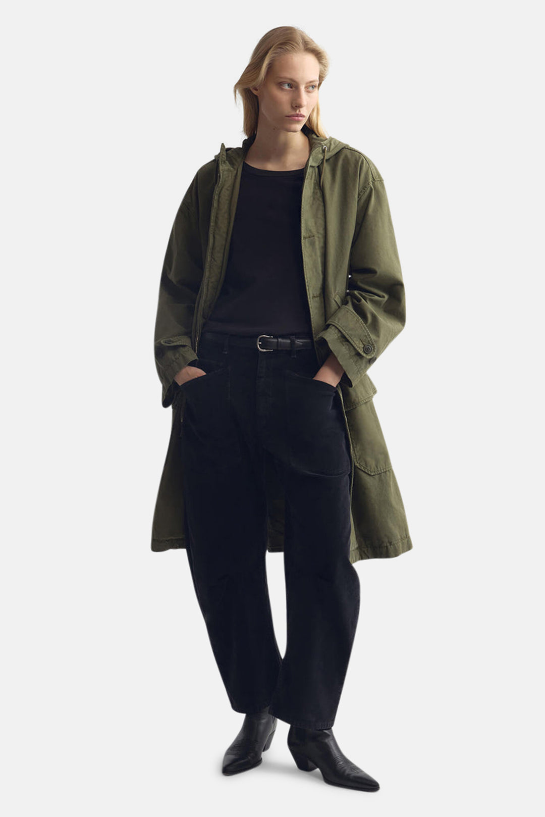 Shon Corduroy Pant Dark Charcoal