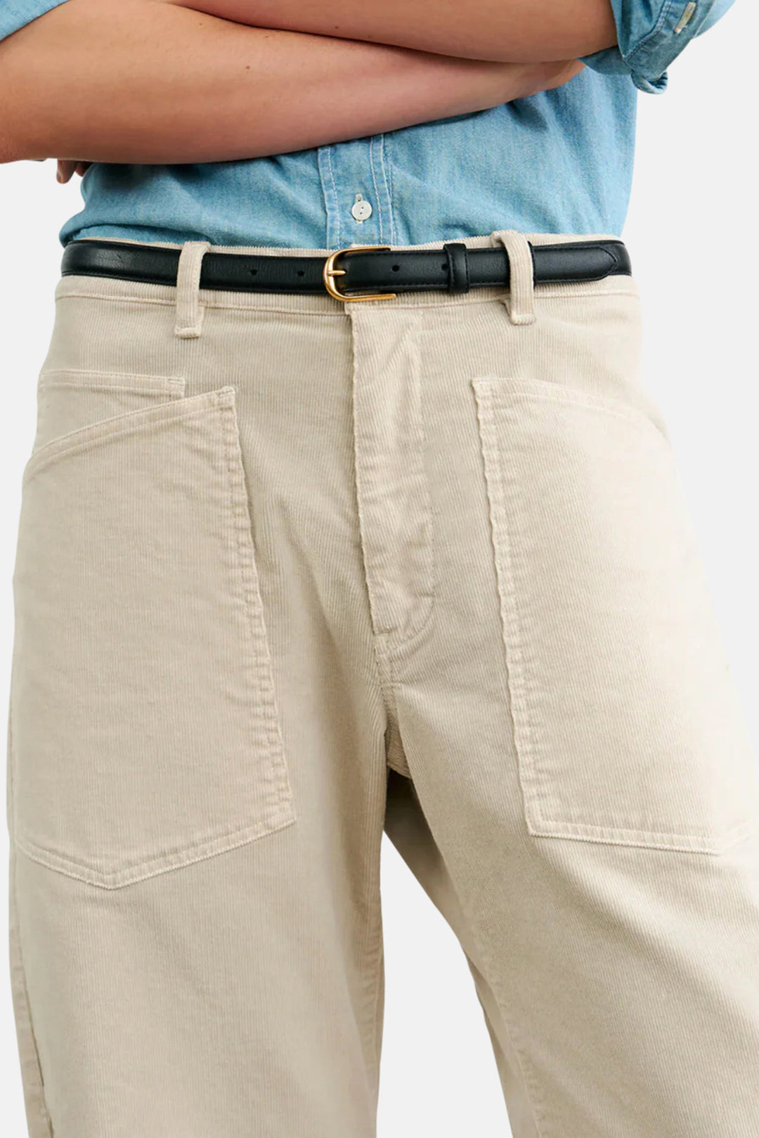 Shon Corduroy Pant Gesso