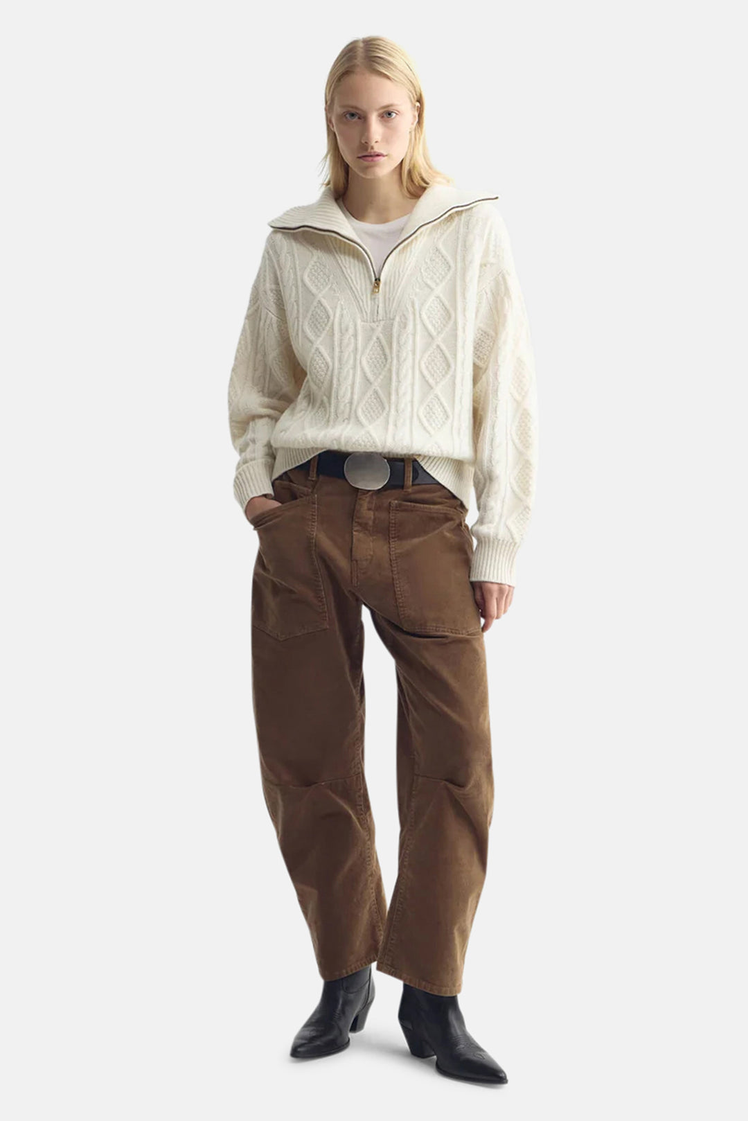 Shon Corduroy Pant Hazelnut