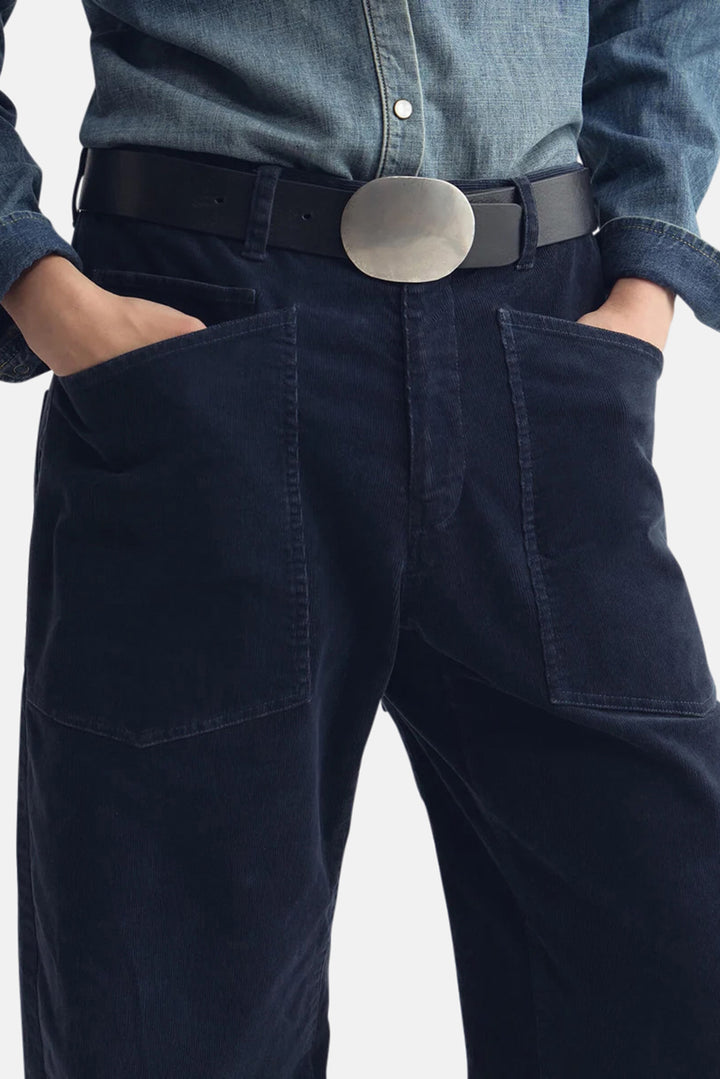 Shon Corduroy Pant Service Blue