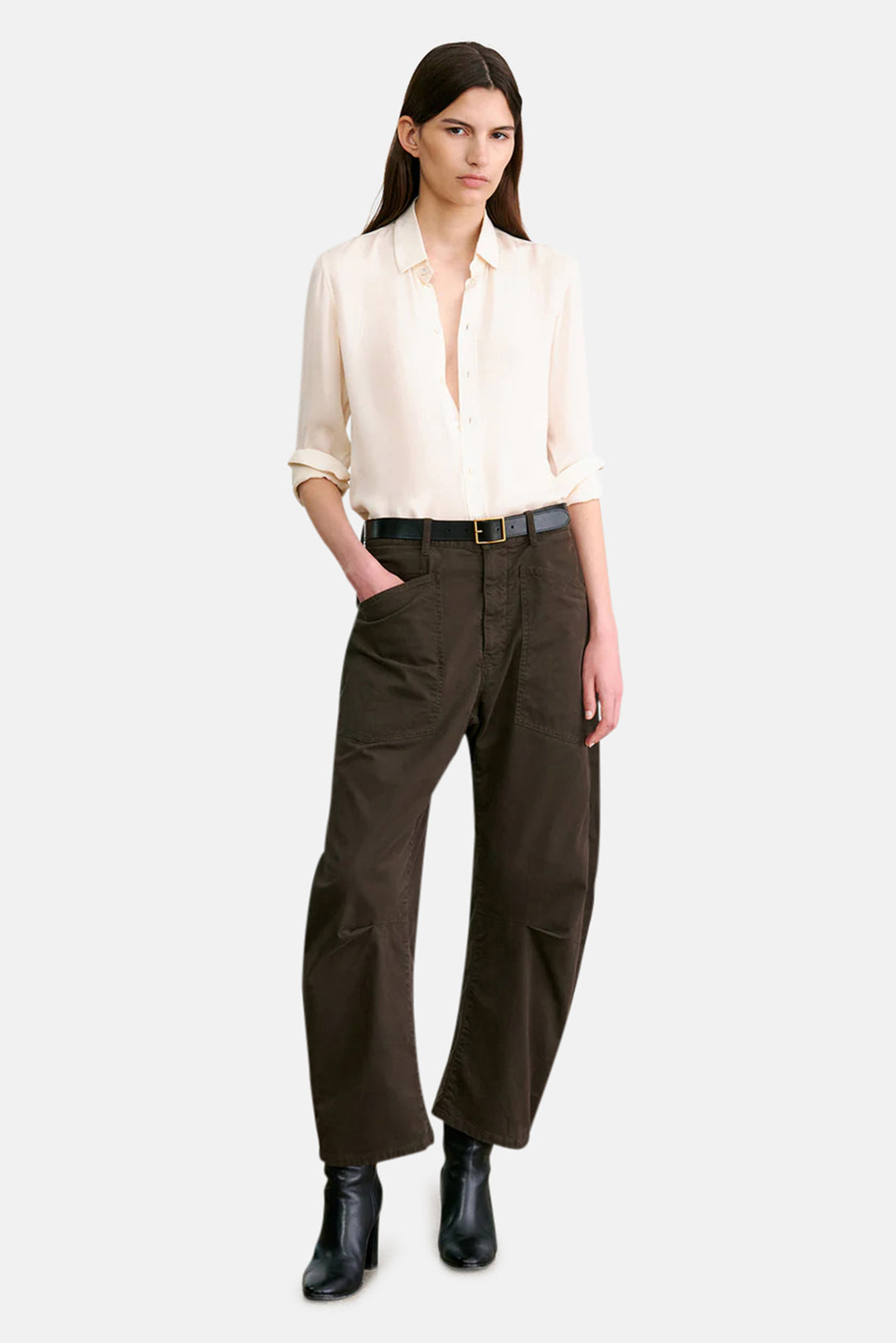 Shon Pant Chocolate Brown