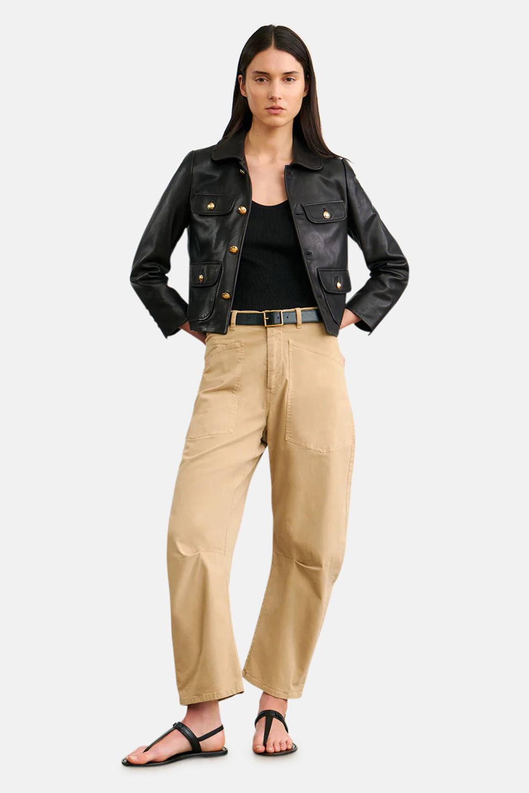 Shon Pant Rock Khaki