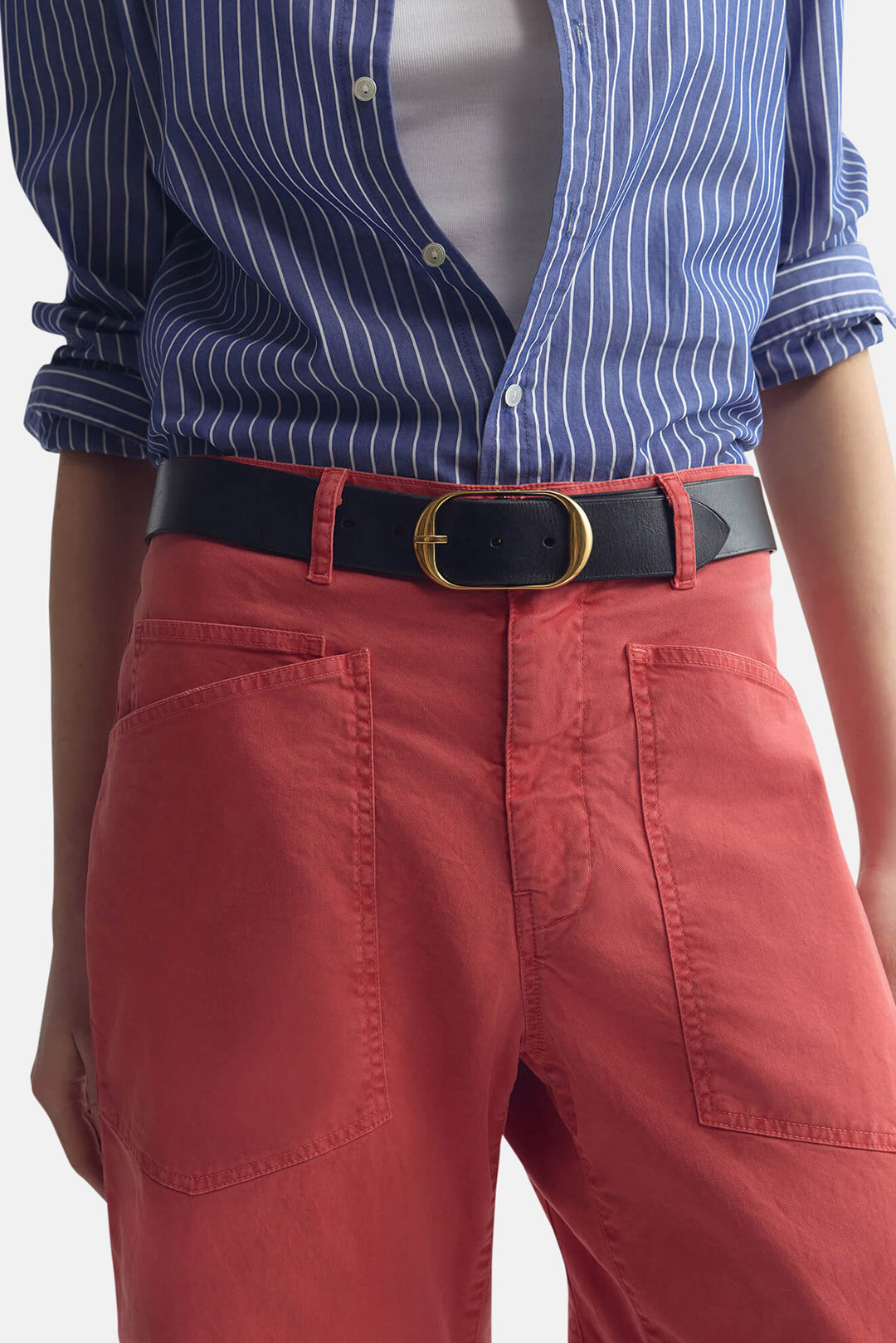 Shon Pant Vintage Washed - Faded Red
