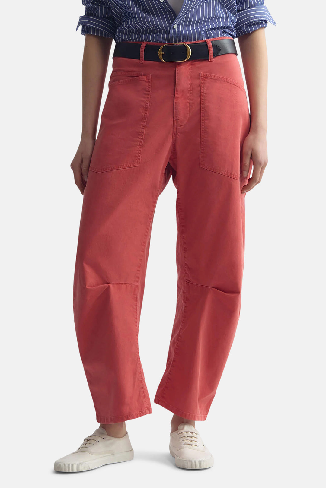 Shon Pant Vintage Washed - Faded Red