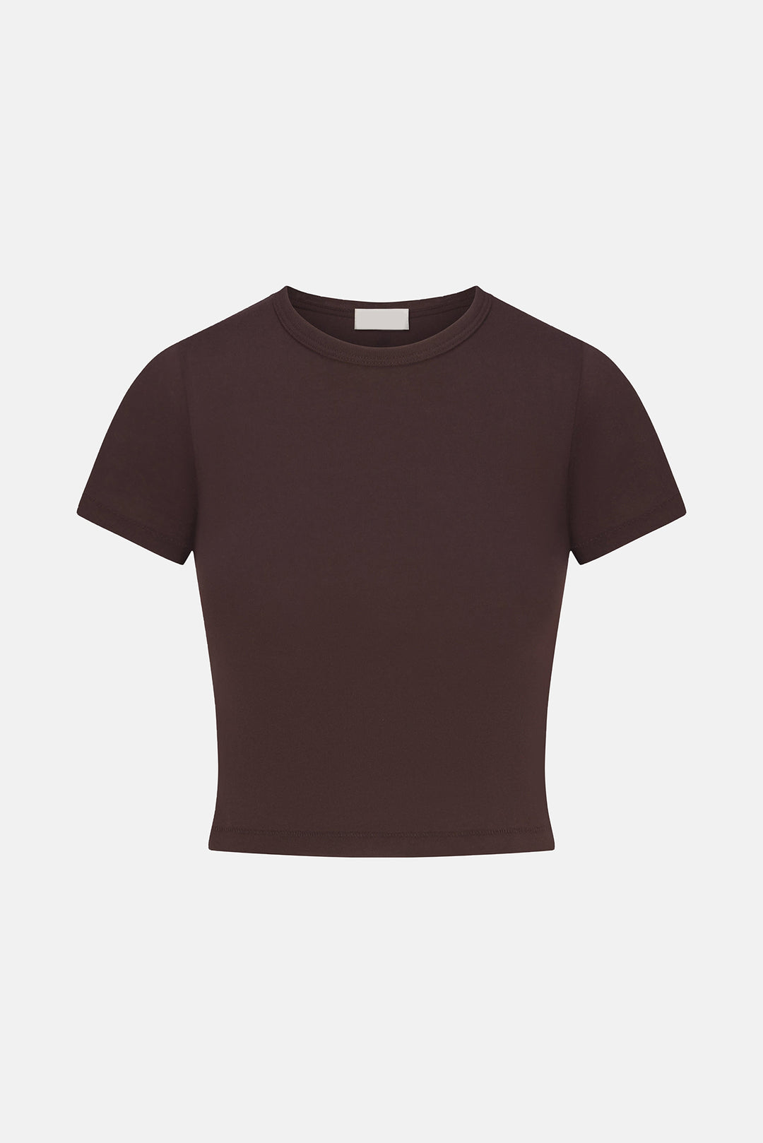 Short Sleeve Baby Tee Espresso