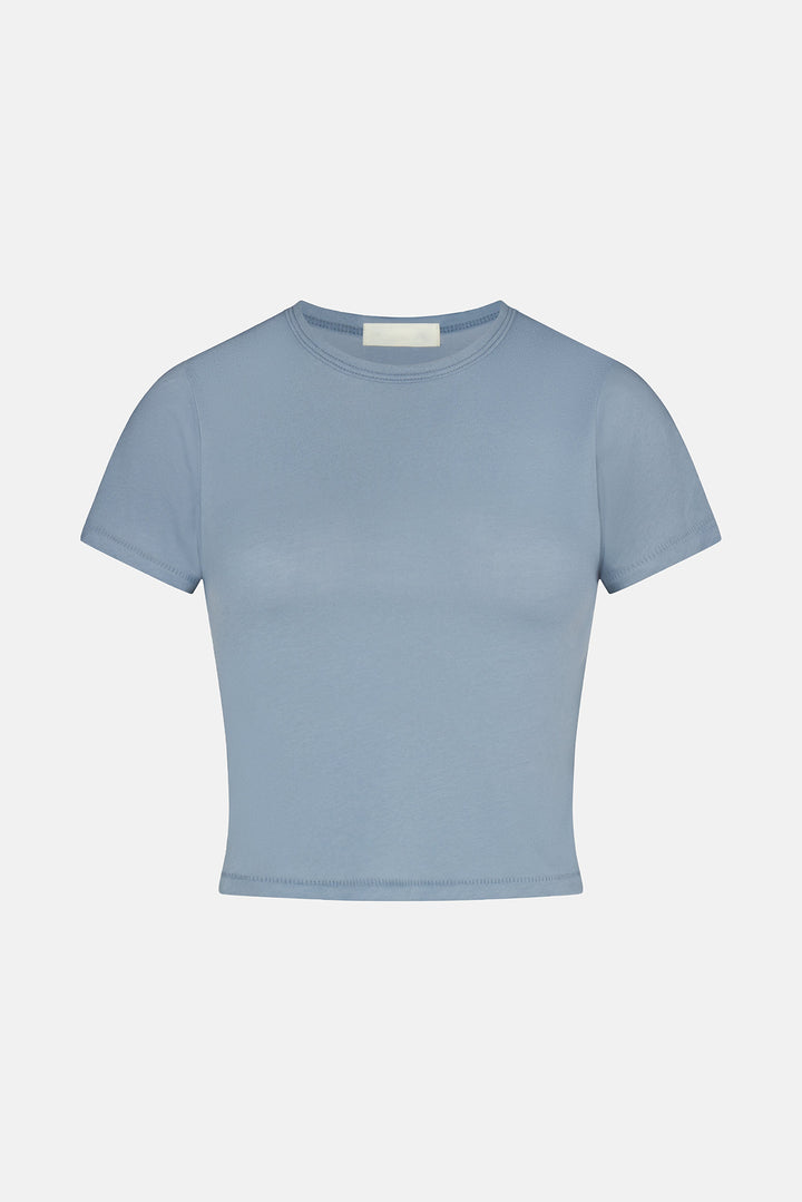 Short Sleeve Baby Tee Slate