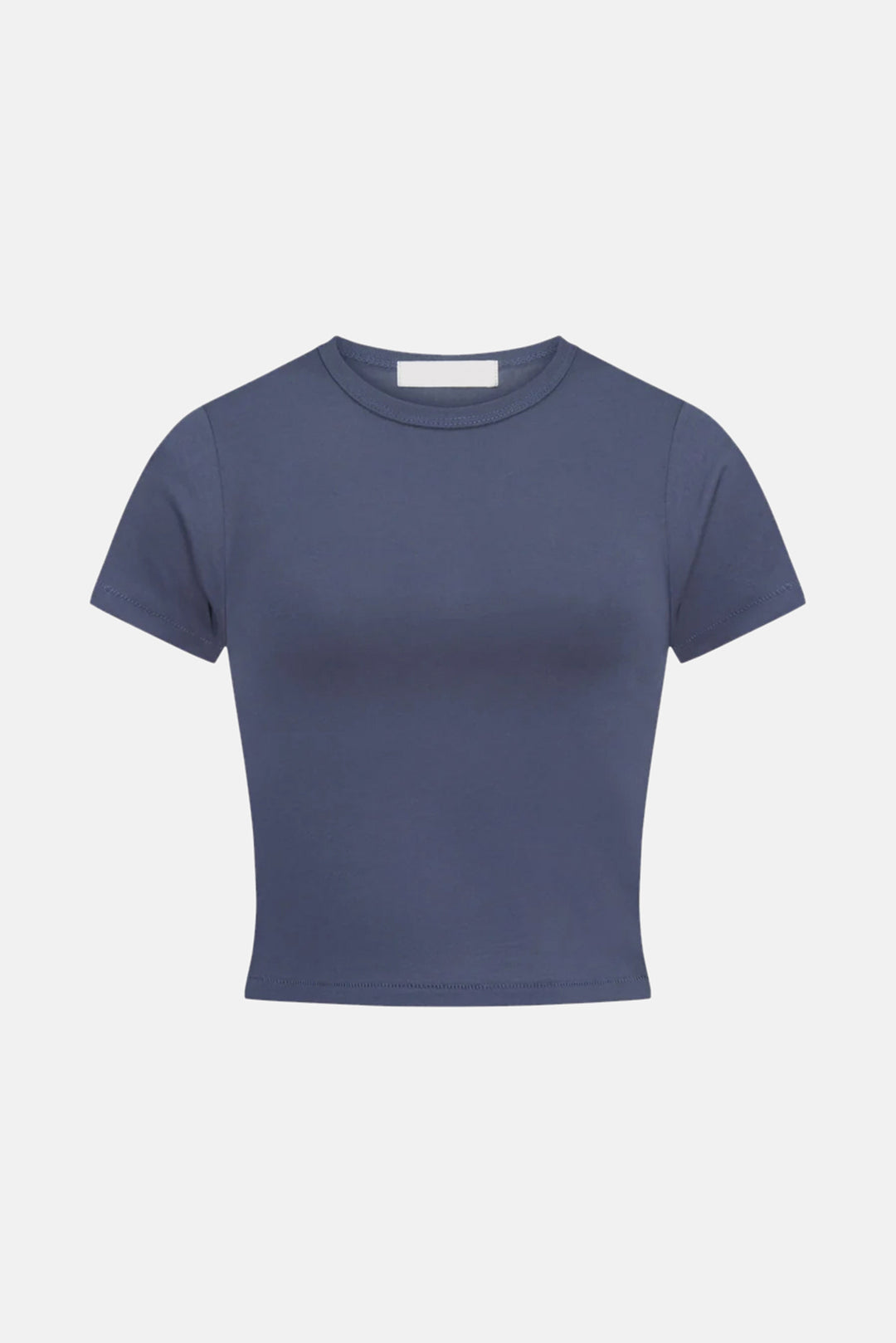 Short Sleeve Baby Tee Washed Navy