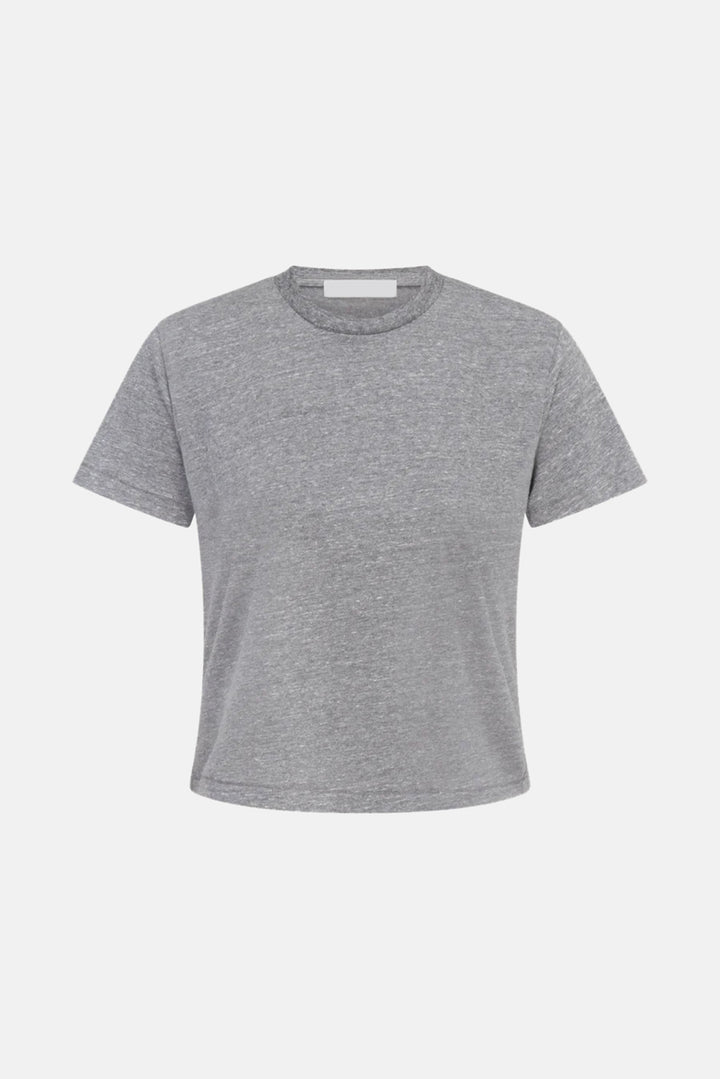 Short Sleeve Boxy Tee Dark Grey