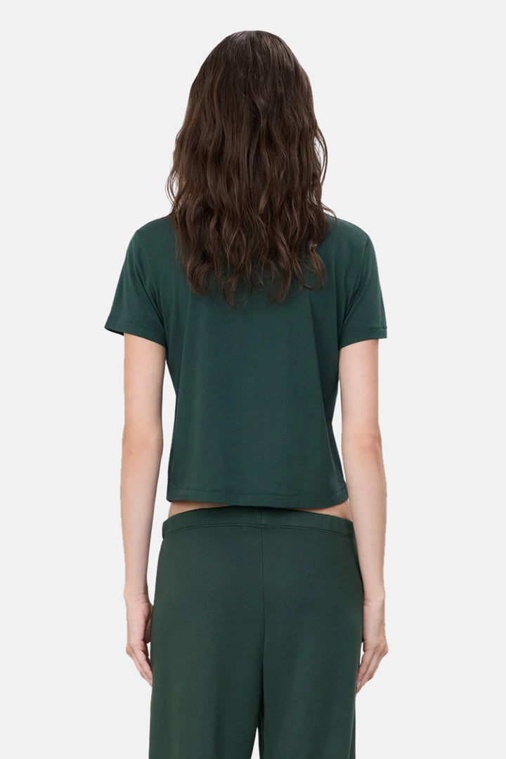 Short Sleeve Boxy Tee Forest