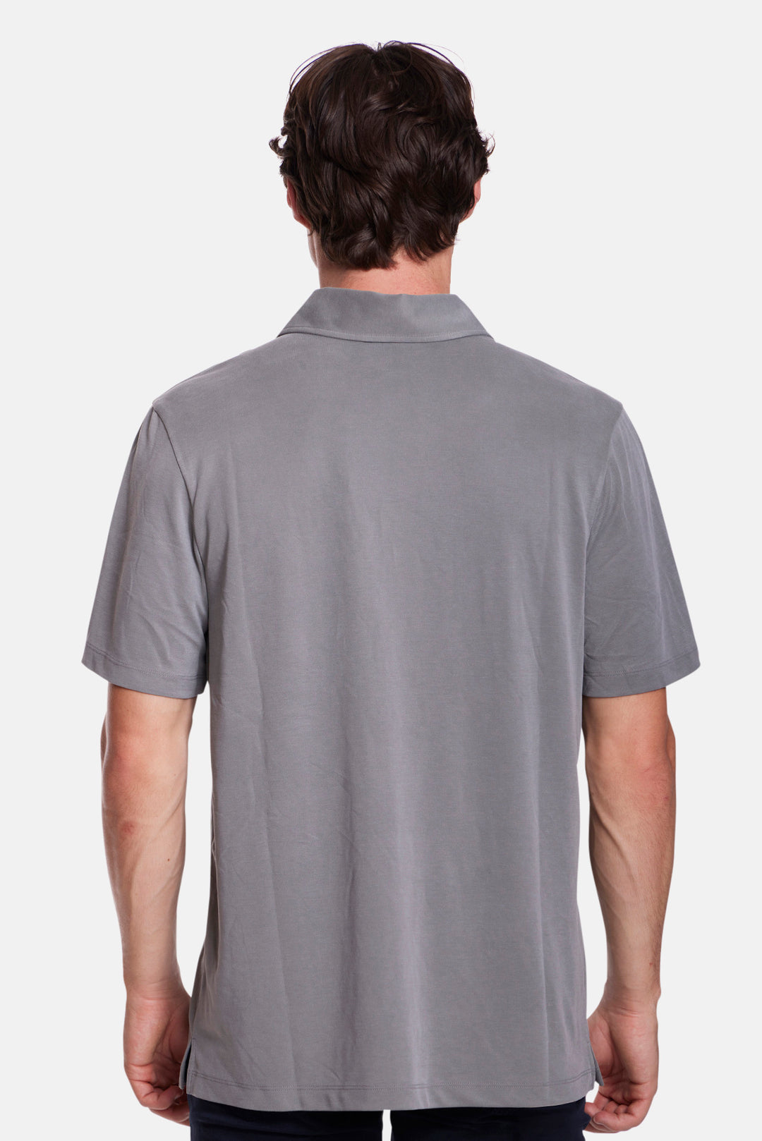 Short Sleeve Micro Pique Shirt Dark Olive