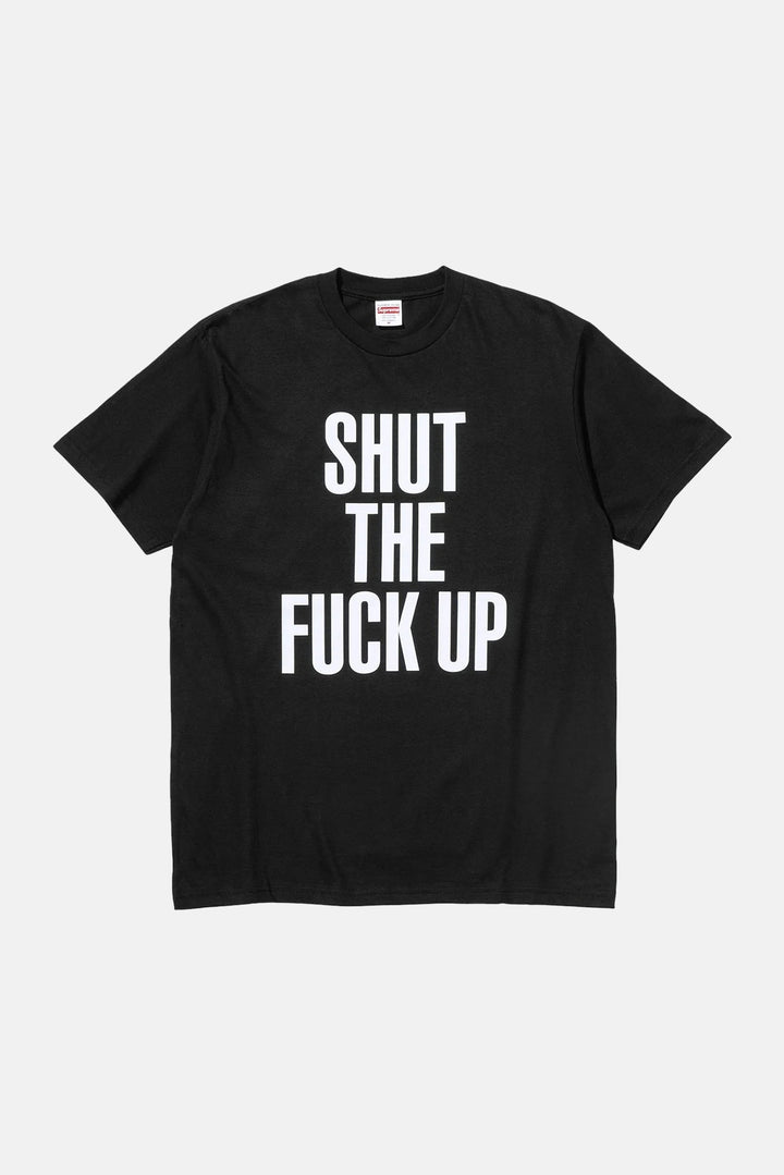 Shut Up Tee Black
