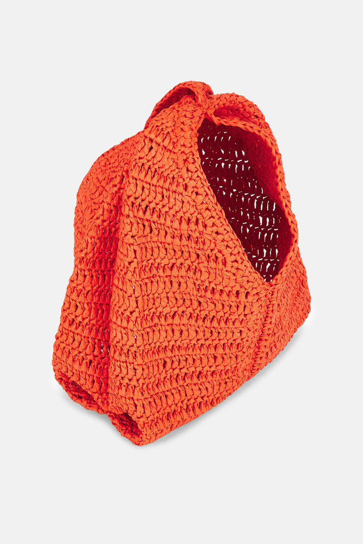Simone Raffia Bag Poppy