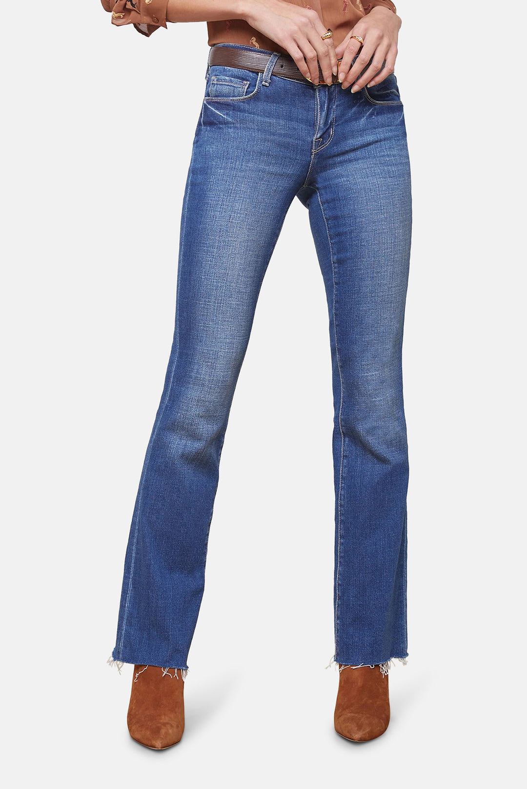 Sneeki Low-Rise Straight-Leg Jean Hasting