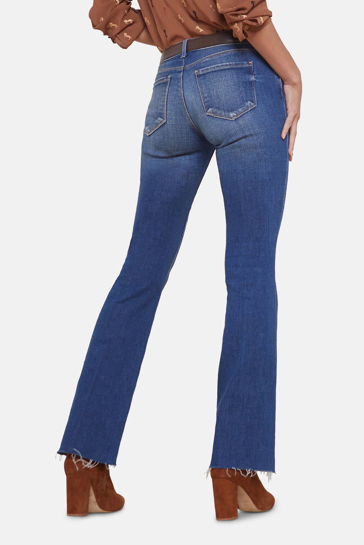 Sneeki Low-Rise Straight-Leg Jean Hasting