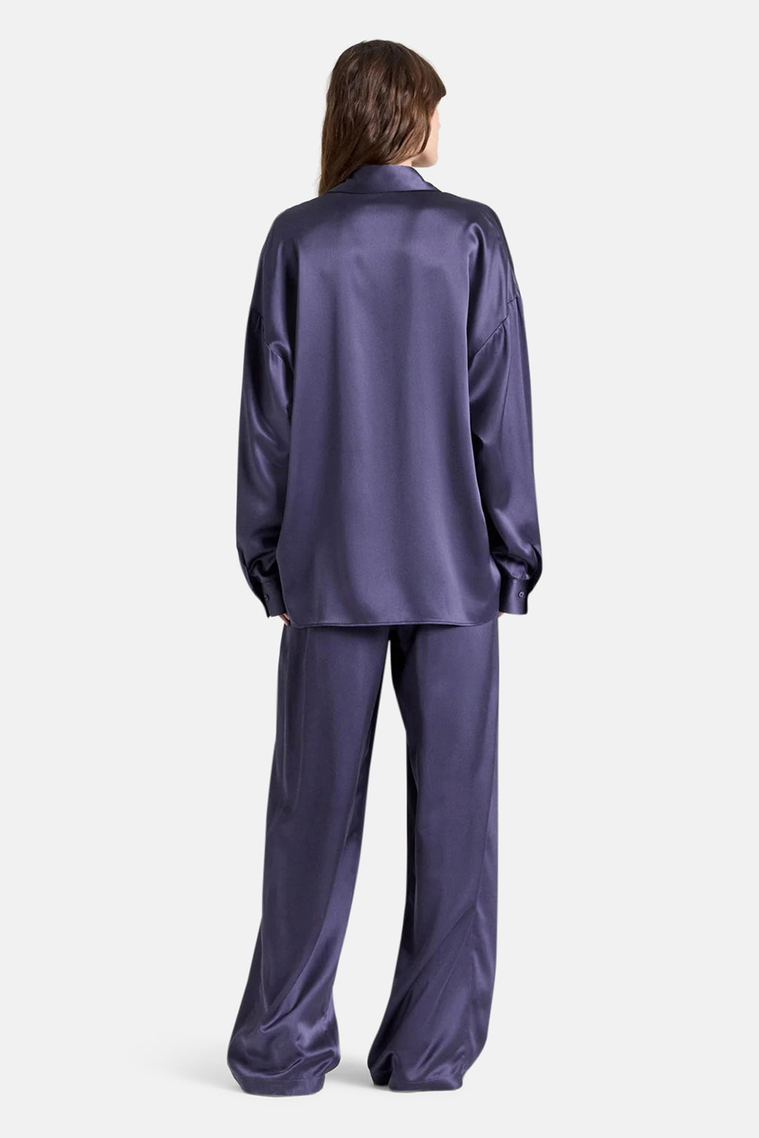 Something Borrowed Shirt in Silk Greystone