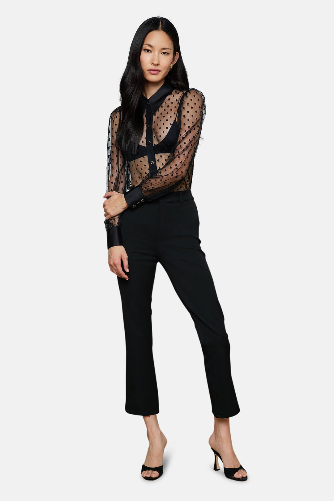Sophie Long-Sleeved Blouse Black