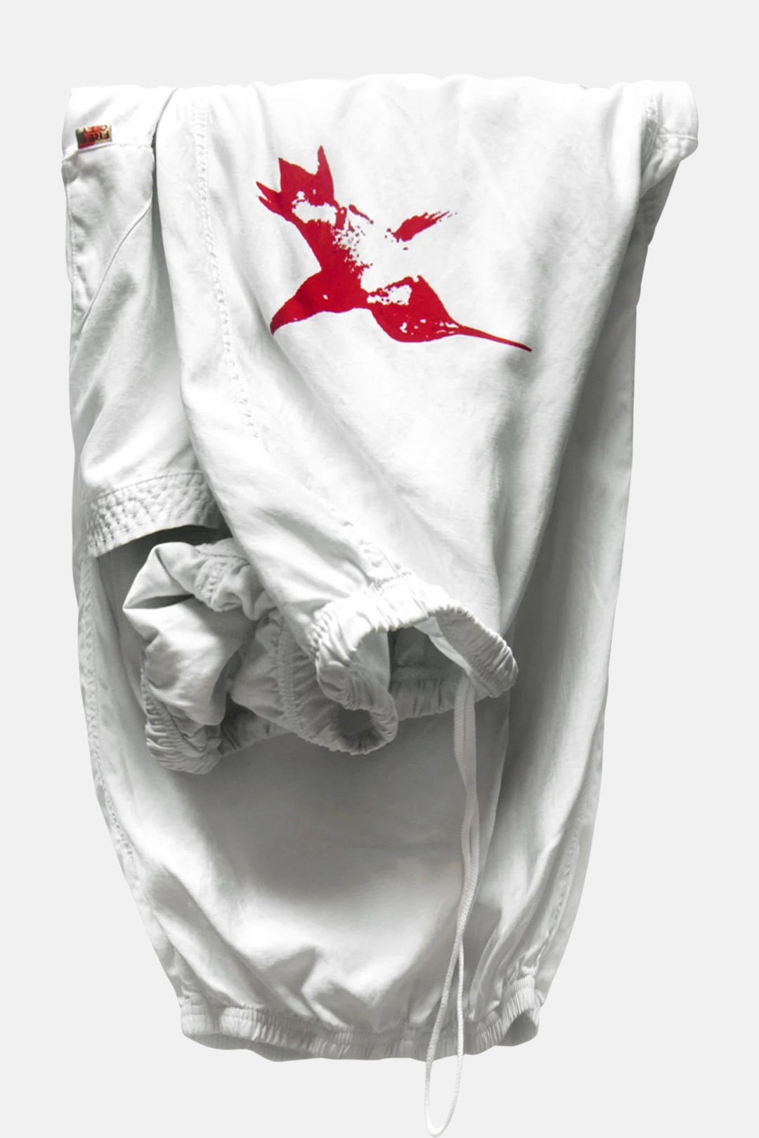 Sparrow Matte/Satin Loose Drawcord Biggy Pant - Laundry Whites