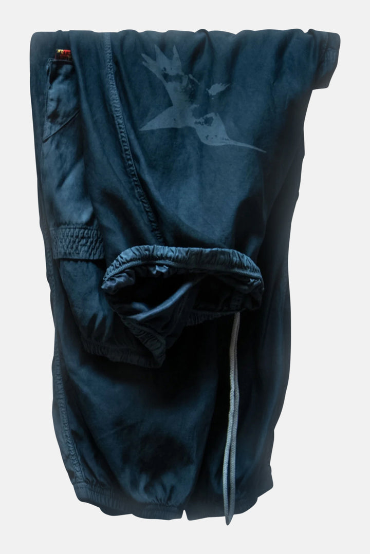 Sparrow Matte/Satin Loose Drawcord Biggy Pant - Squidsink