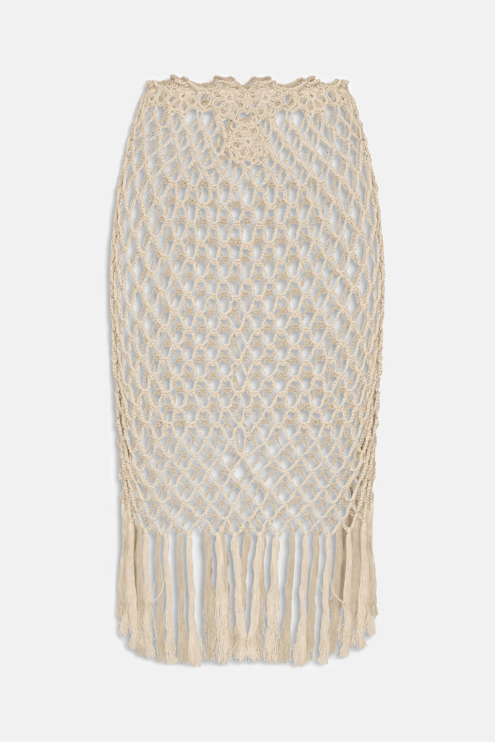 Star Crochet Midi Skirt Summer Crochet