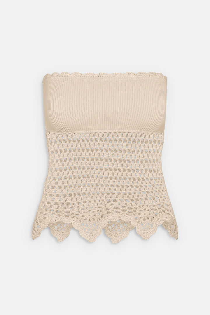 Star Crochet Tube Top Summer Crochet
