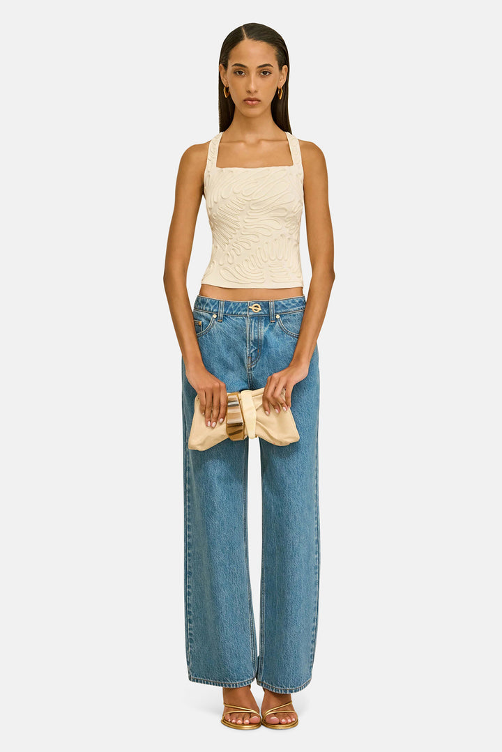Stella Knit Top Off White