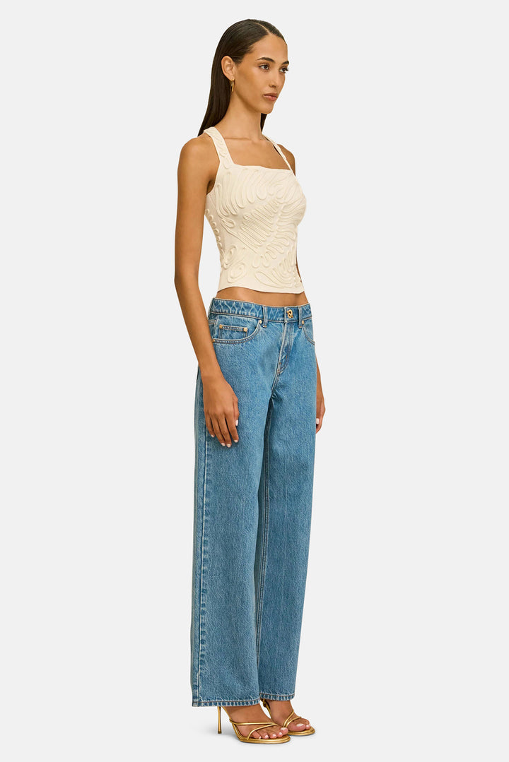 Stella Knit Top Off White