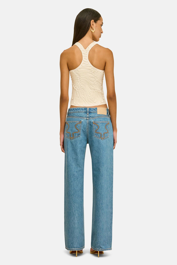 Stella Knit Top Off White
