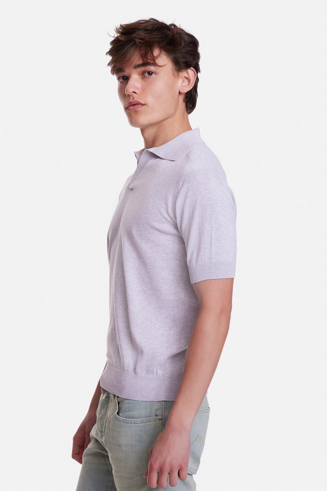 Sublime Cotton Polo Heather Grey