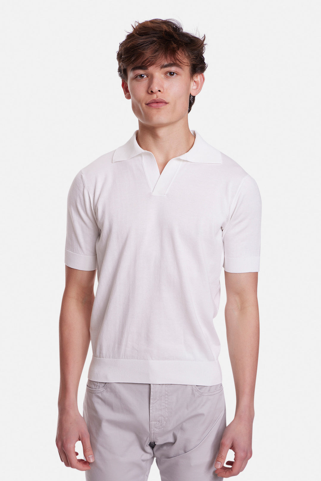 Sublime Cotton Polo White