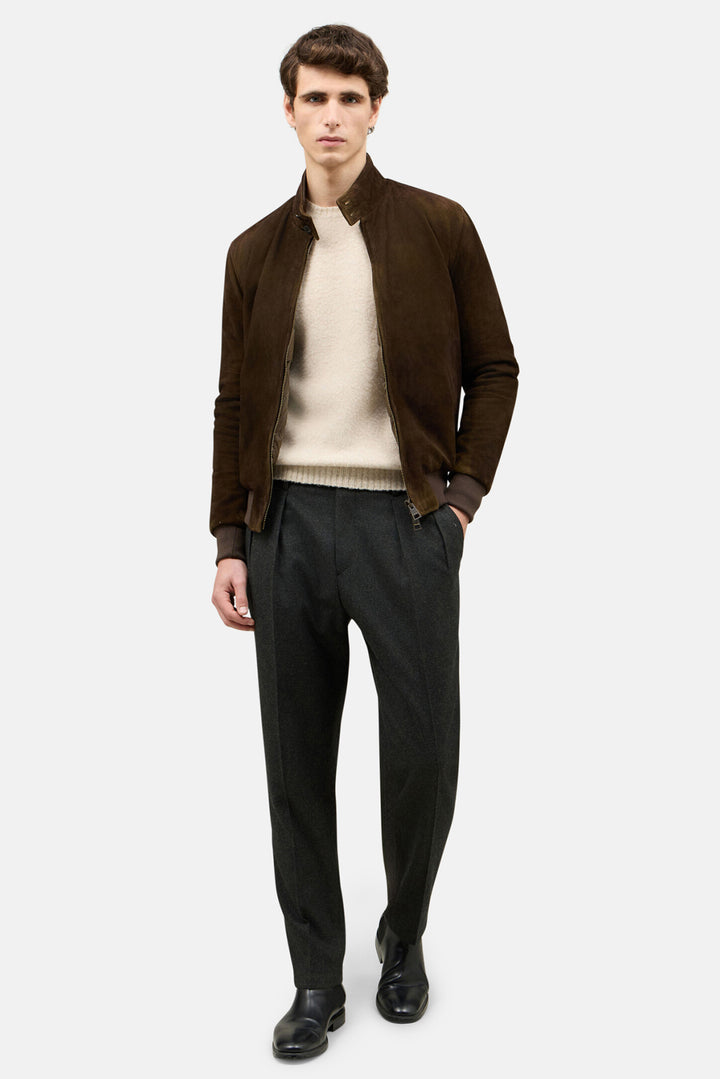 Suede Jacket Chocolate