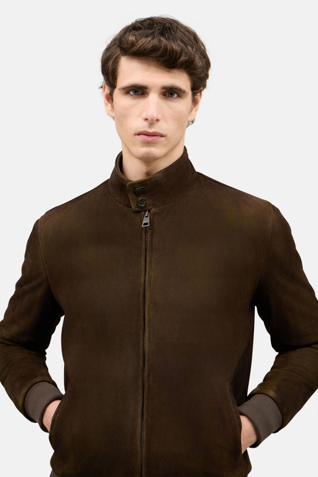Suede Jacket Chocolate