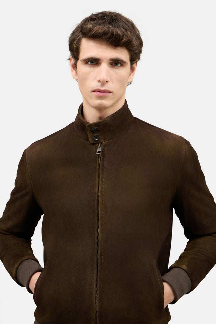 Suede Jacket Chocolate