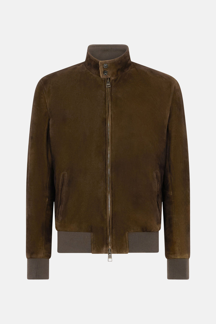 Suede Jacket Chocolate