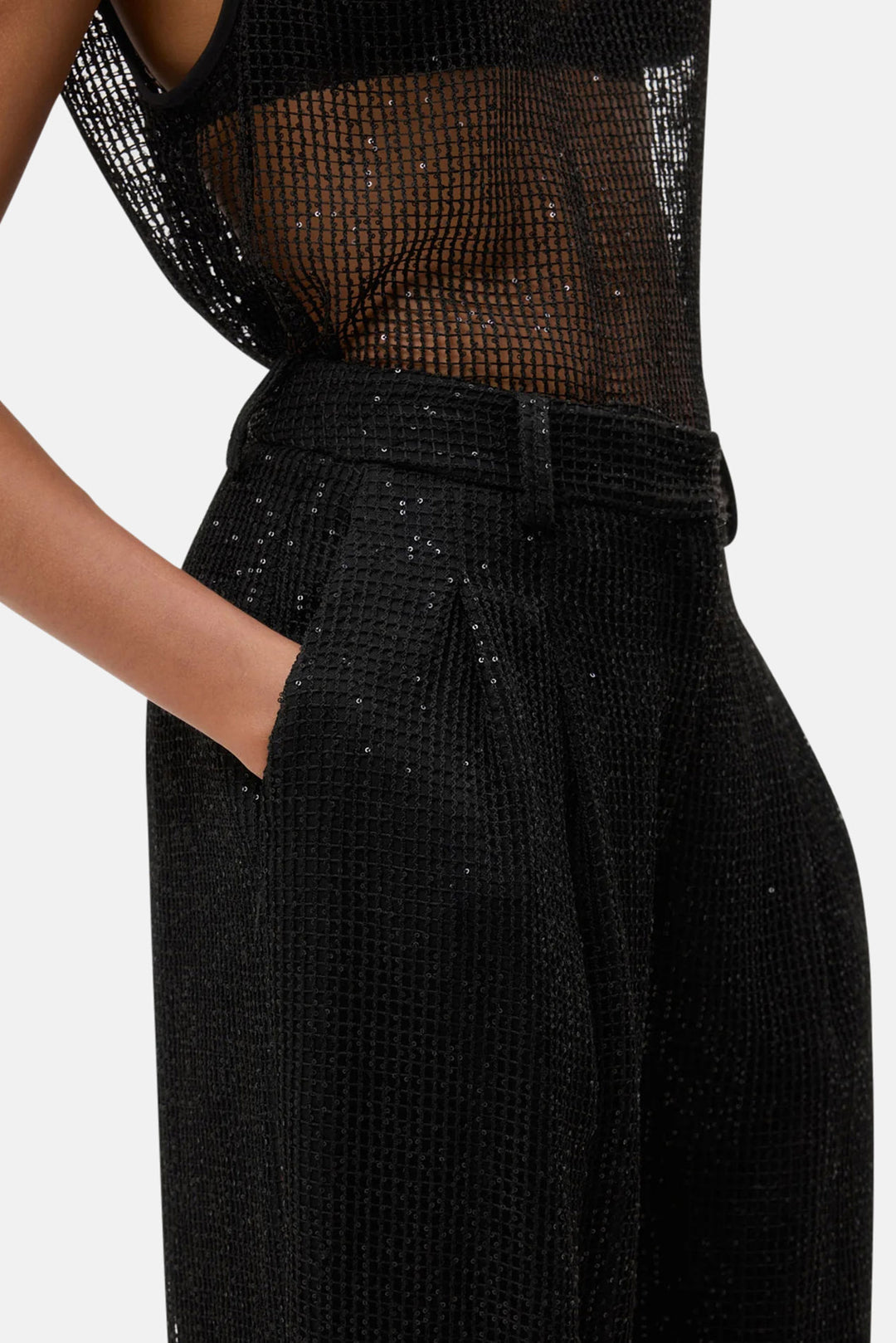Sulli Pant Black Sequin