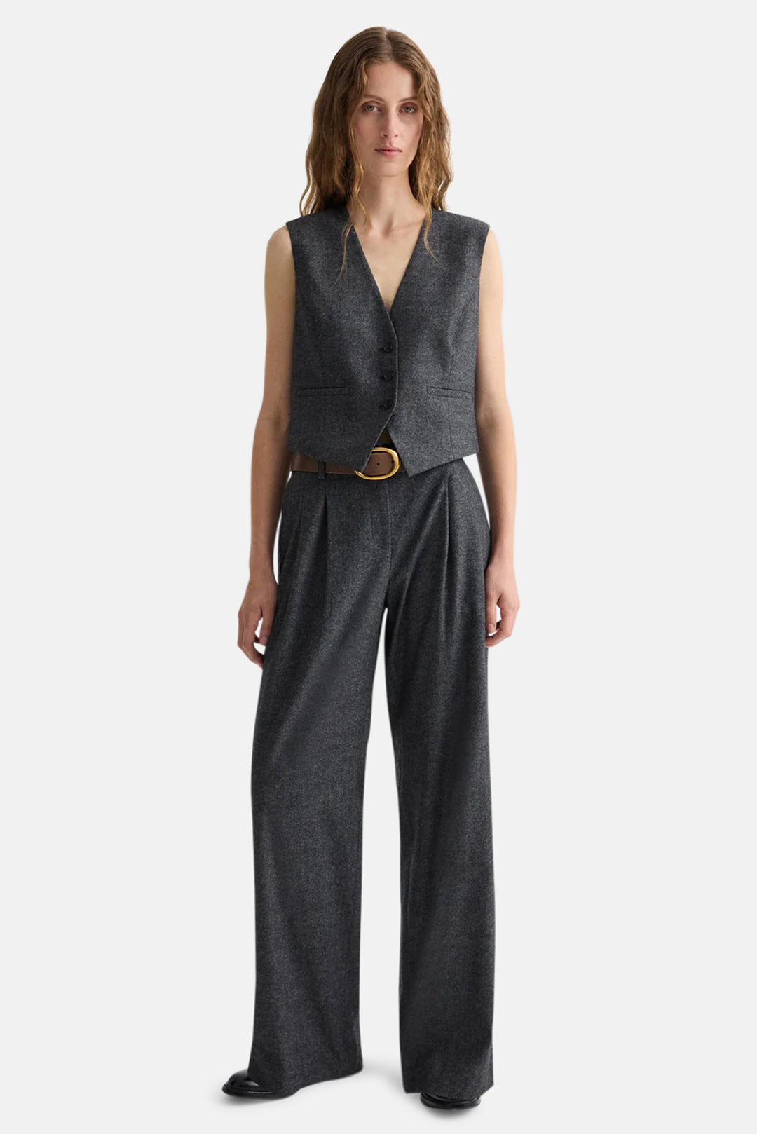 Sulli Pant Med Heather Grey