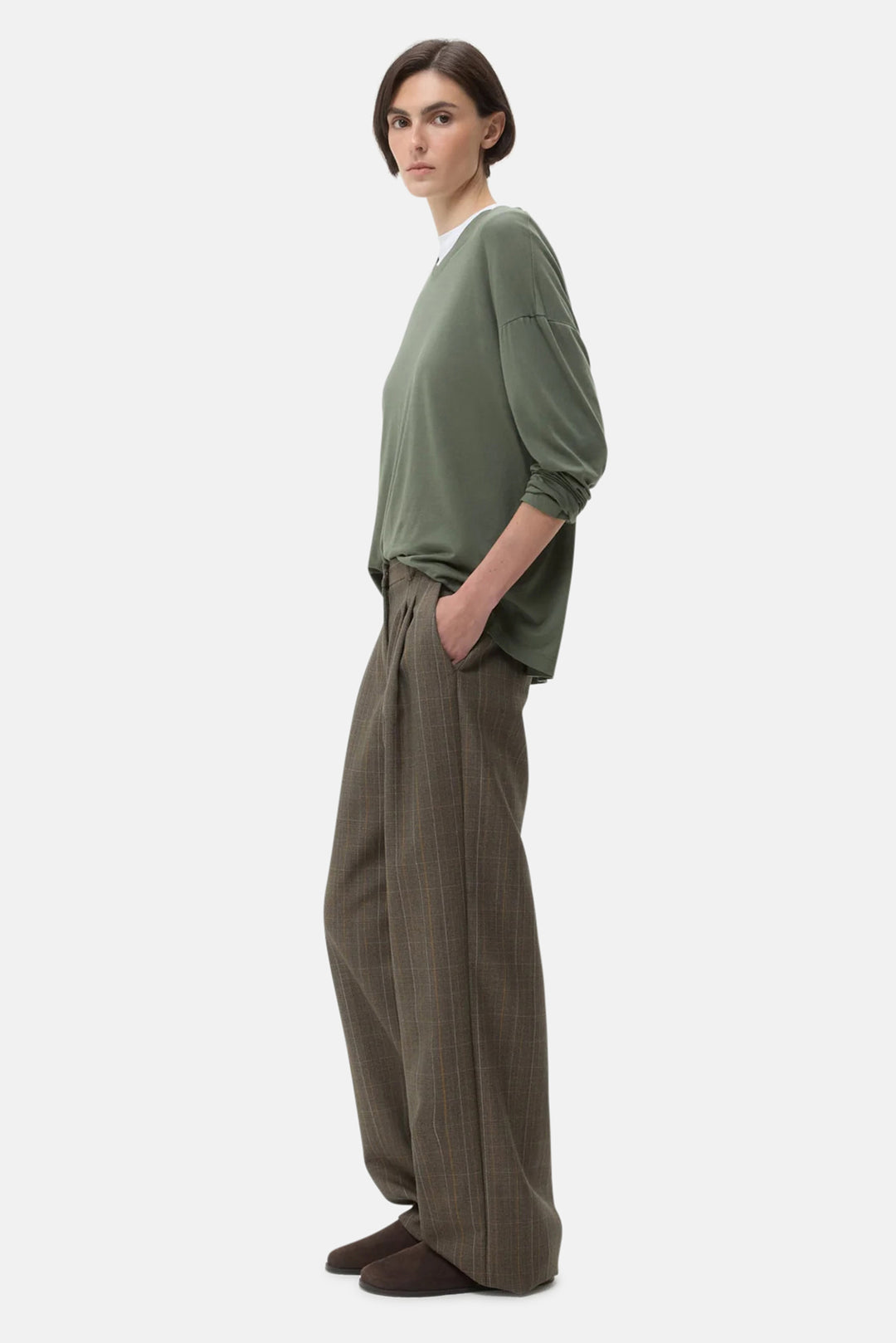 Sulli Pant Medium Heather Grey