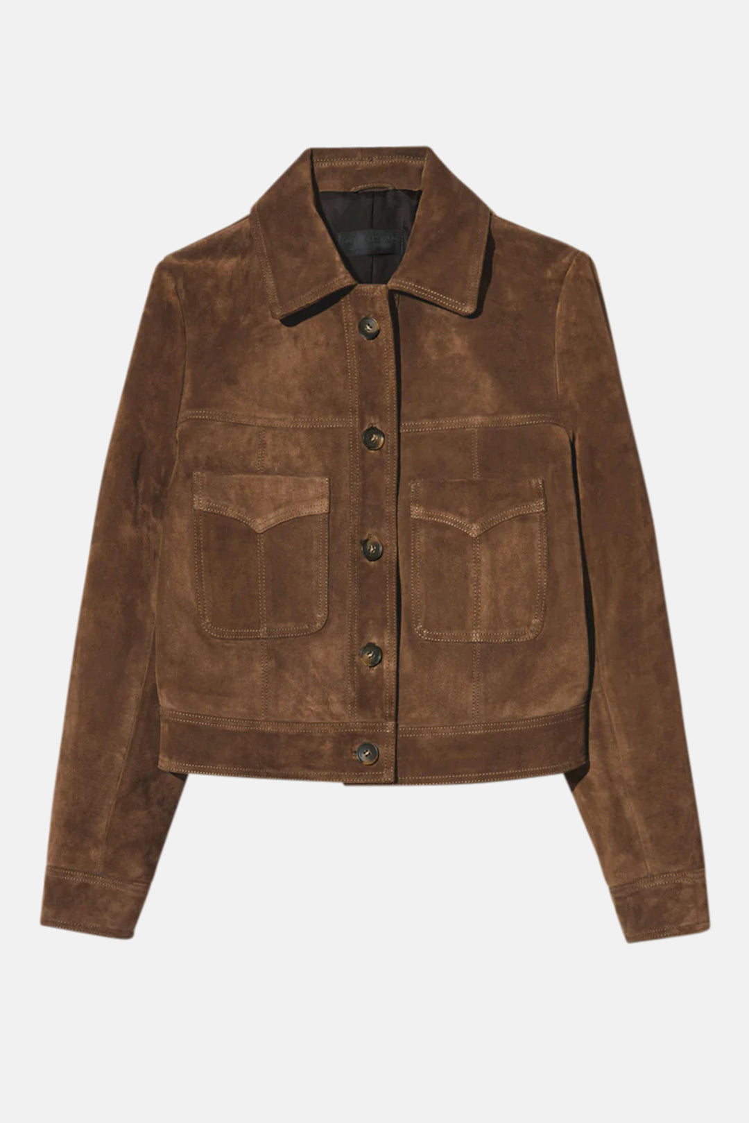 Susannah Suede Jacket Hazelnut