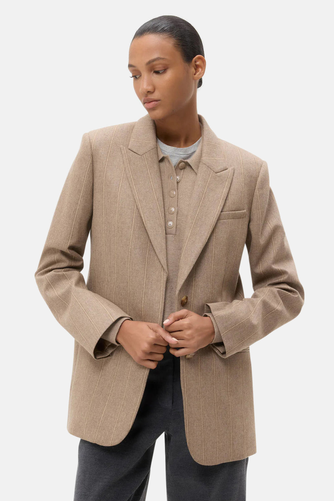 Sweet Pea Blazer Timber Wolf Multi