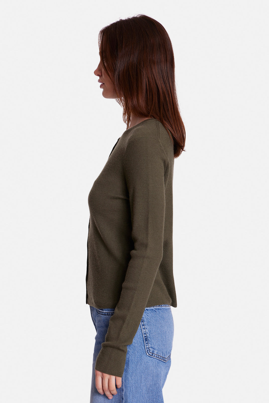 Sylvia Cardigan Army Green
