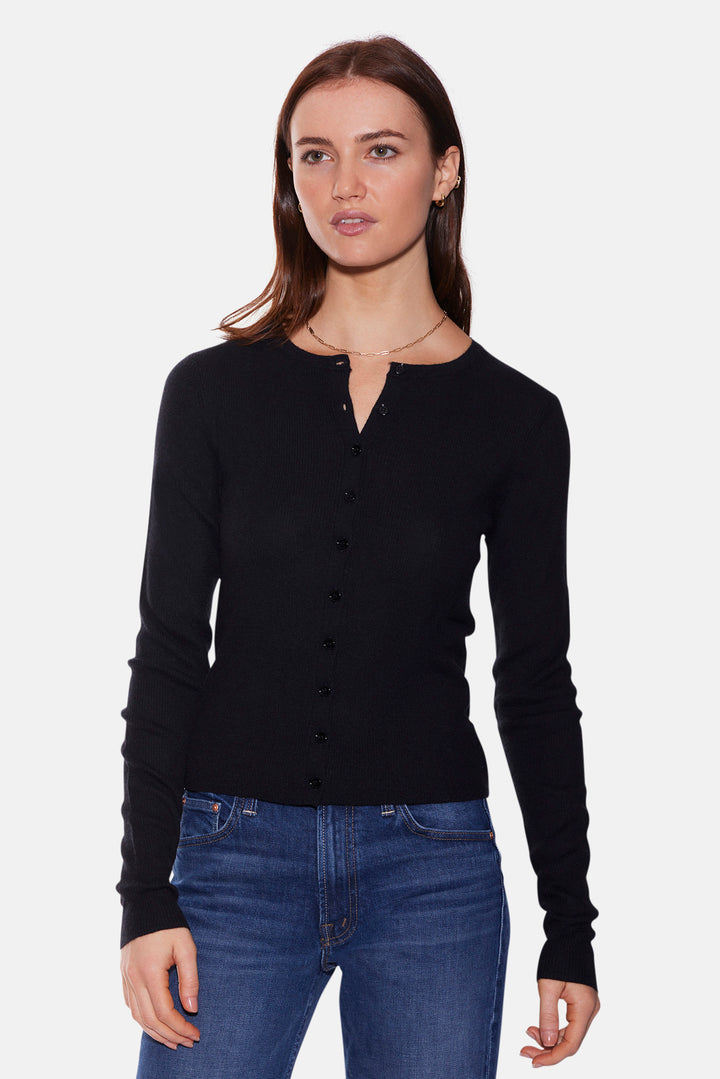Sylvia Cardigan Black