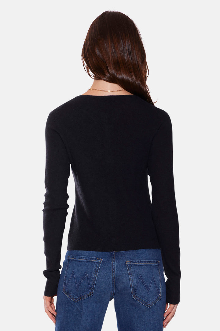 Sylvia Cardigan Black